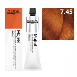 L'oreal Majirel Farba Do Włosów Permanentna 7.45 Blond Miedziano-Mahoniowy 50ml